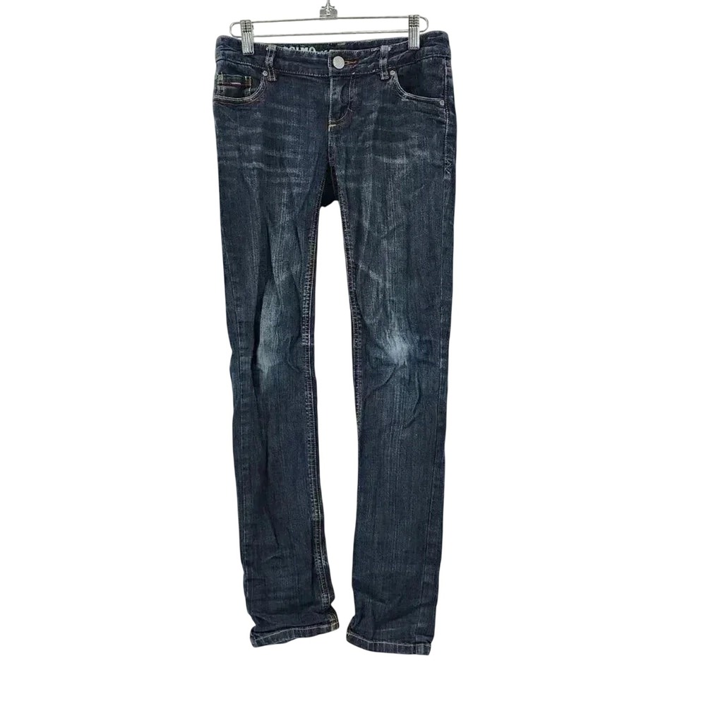 Mossimo Supply Co Skinny Blue Jeans Girls Juniors Youth Size‎ 1S